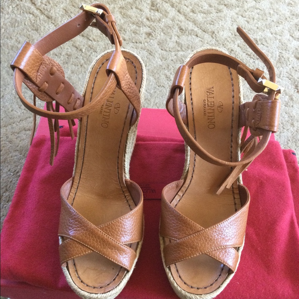 VALENTINO Removable Fringe Wedges - Picture 7 of 14